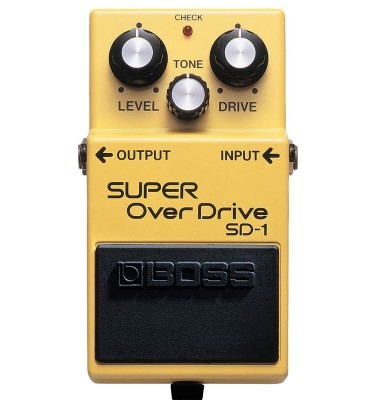 BOSS SD1 super overdrive...