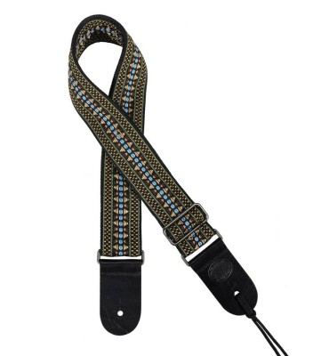 Gaucho GST-184-02 Tracolla in tessuto jacquard per chitarra e basso