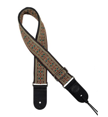 Gaucho GST-184-12 Tracolla in tessuto jacquard per chitarra e basso