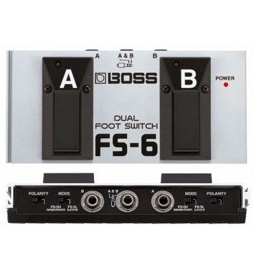 BOSS FS-6 DUAL FOOTSWITCH...