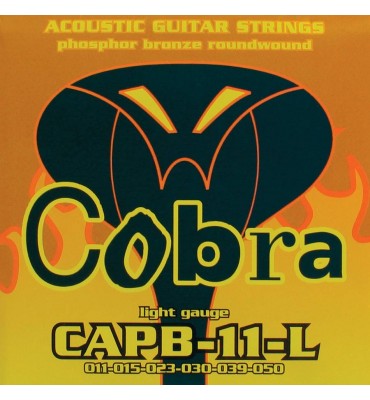 Cobra CAPB-11-L Muta di corde per chitarra acustica 011-050