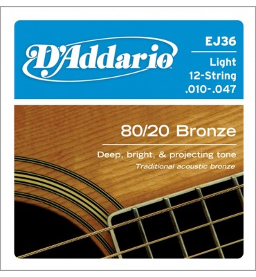 D'addario EJ36 80/20 -...