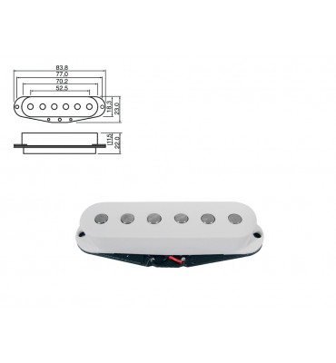 Boston PU-10-WH Pickup...