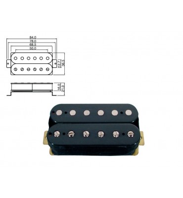 Boston PU-50-RBK pickup...