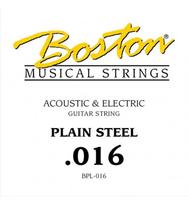 Boston BPL-016 corda singola per chitarra acustica ed elettrica 016