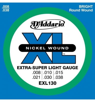 D'addario EXL130 008-038...
